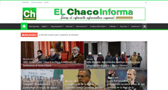 Desktop Screenshot of elchacoinforma.com